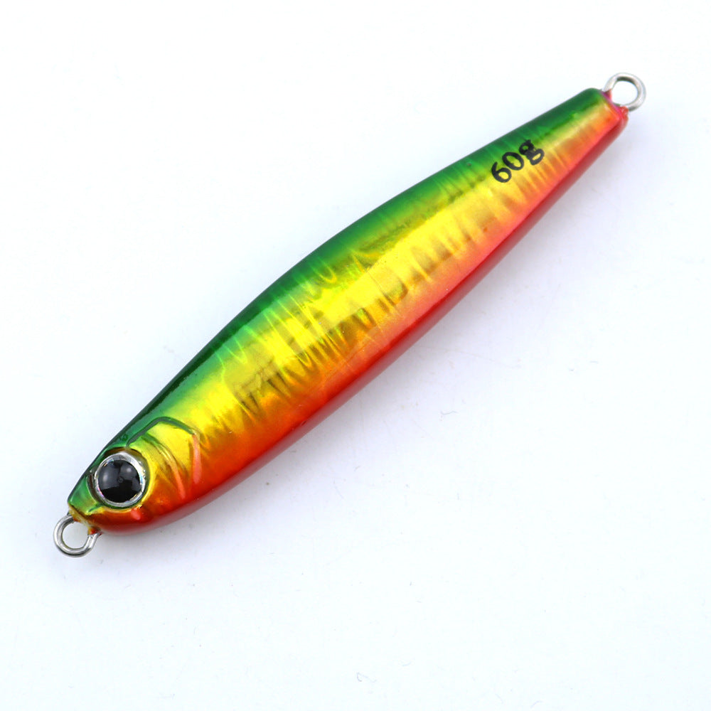 Slow Rocking And Long Cast Iron Plate Lure Deep Sea Boat Fishing Lead Bait