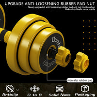 Thumbnail for Adjustable Dumbbell Barbell Weight Pair, Free Weight, Multifunction, Home