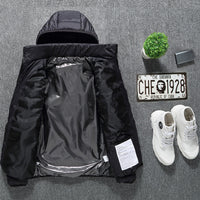 Thumbnail for New Heated Jacket Coat USB Electric Jacket Cotton Coat Heater Thermal Clothing Heating Vest Men's Clothes Winter