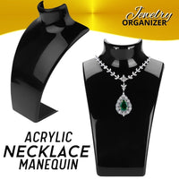 Thumbnail for Acrylic Display Stand Necklace Pendant Bust Mannequin Earring Jewelry Chain Show