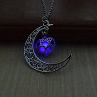 Thumbnail for Glow In the Dark Moon Necklace