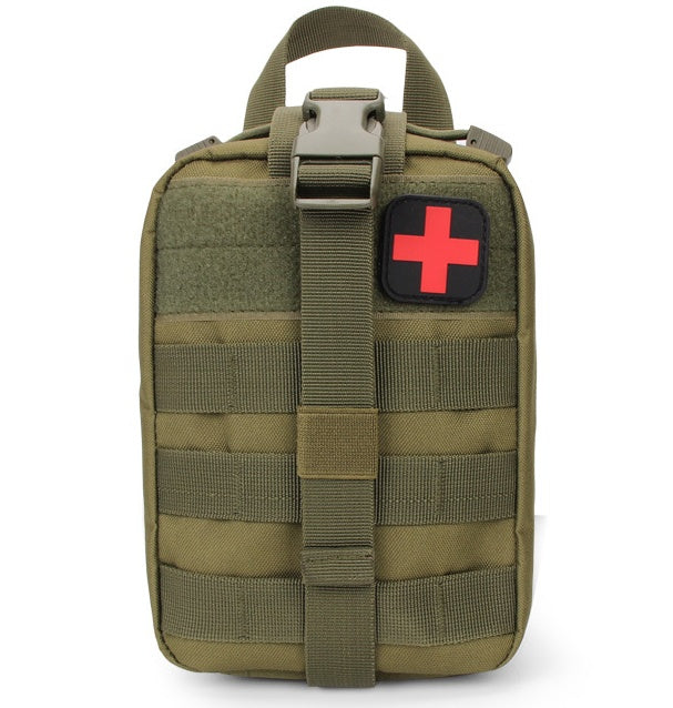 Tactical First Aid Kit Waist Bag Emergency Travel Survival Rescue Handbag Waterproof Camping First Aid Pouch Patch Bag