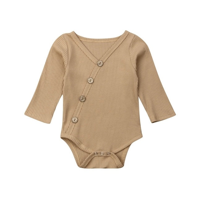 One Piece Baby Long Sleeve Autumn Cotton Print