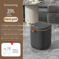 Thumbnail for Smart Trash Can With Lid For Bedroom And Living Room Kitchen Storage Box Trash Can Induction Small Car Box Automatic Smart Dustbin Smart Trash Bin