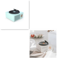 Thumbnail for Wireless mini portable retro phonograph bluetooth speaker