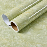 Thumbnail for Imitation Marble Pattern Waterproof And High Temperature Resistant Kitchen Furniture Renovation Wallpaper