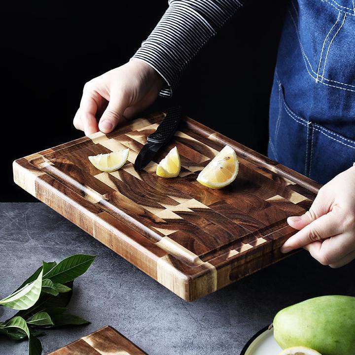 Kitchen Household Parquet Solid Wood Cutting Board