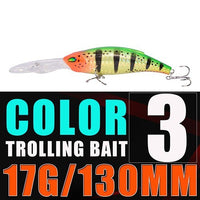 Thumbnail for Long Throw Sea Fishing Route Sub Hard Bait 130cm 17g