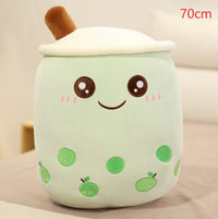 Thumbnail for Cute Fruit Drink Plush Stuffed Soft Strawberry Milk Tea Plush Boba Tea Cup Toy Bubble Tea Pillow Cushion Kids Gift