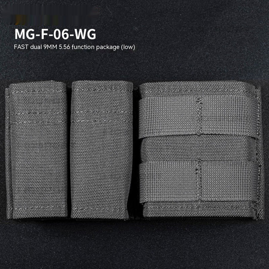 9MM 556 Parallel MOLLE Accessory Kit CS Tactical Multifunction Storage Bag