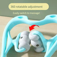 Thumbnail for Neck Massager For Pain Relief Deep Tissue 360 Degree Neck Roller With 96 Pressure Point Neckbud Massage Roller For Neck Shoulder Waist Leg Foot Handheld Relaxer Tool