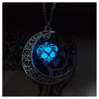 Thumbnail for Glow In the Dark Moon Necklace