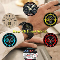 Thumbnail for New K9 Smart Watch 1.39 Round Screen Encoder True Screw Clip Wireless Charging NFC Offline And Payment Function