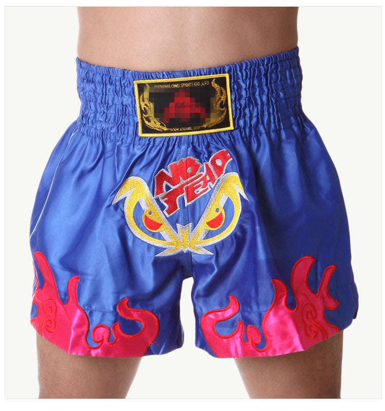 Boxing Sanda Training Fighting Shorts Male