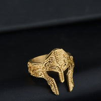 Thumbnail for New Personality Warrior Mask Ring Fashion